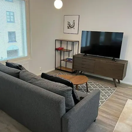 A9 Modern With Balcony, Sauna & Parking Apartamento